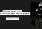 ইতিহাসের আয়নায় শাহীন: মুসলিম স্পেনের শেষ কান্নার সাহিত্যিক প্রতিচ্ছবি