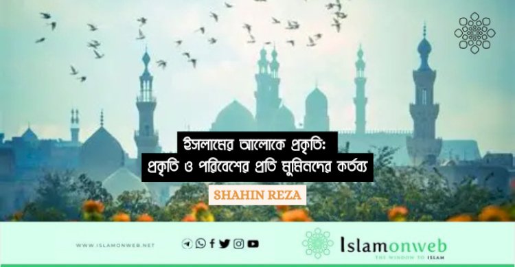 ইসলামের আলোকে প্রকৃতি: প্রকৃতি ও পরিবেশের প্রতি মুমিনদের কর্তব্য