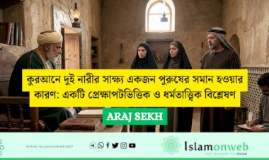 কুরআনে দুই নারীর সাক্ষ্য একজন পুরুষের সমান হওয়ার কারণ: একটি প্রেক্ষাপটভিত্তিক ও ধর্মতাত্ত্বিক বিশ্লেষণ
