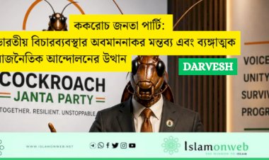 ককরোচ জনতা পার্টি: ভারতীয় বিচারব্যবস্থার অবমাননাকর মন্তব্য এবং ব্যঙ্গাত্মক রাজনৈতিক আন্দোলনের উত্থান