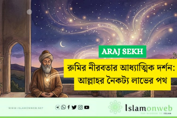 রুমির নীরবতার আধ্যাত্মিক দর্শন: আল্লাহর নৈকট্য লাভের পথ