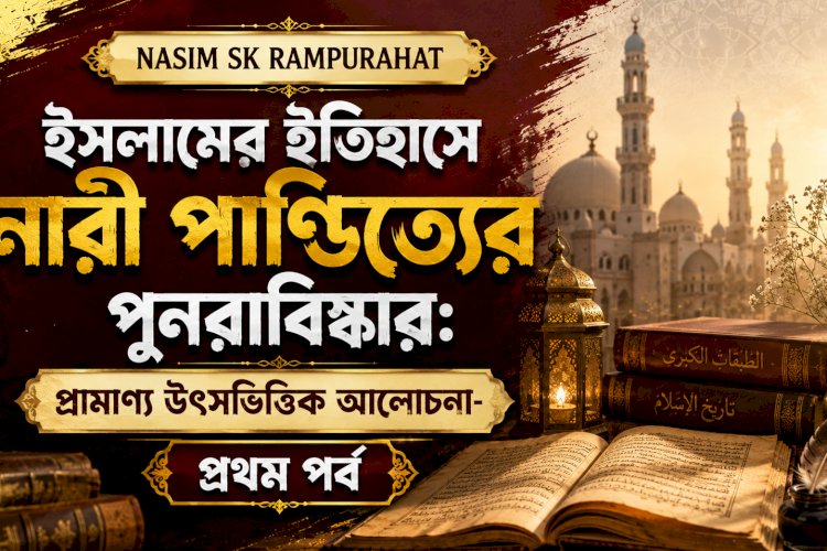 ইসলামের ইতিহাসে নারী পাণ্ডিত্যের পুনরাবিষ্কার: প্রামাণ্য উৎসভিত্তিক আলোচনা- প্রথম পর্ব