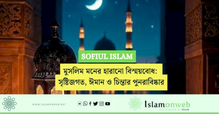 মুসলিম মনের হারানো বিস্ময়বোধ: সৃষ্টিজগত, ঈমান ও চিন্তার পুনরাবিষ্কার