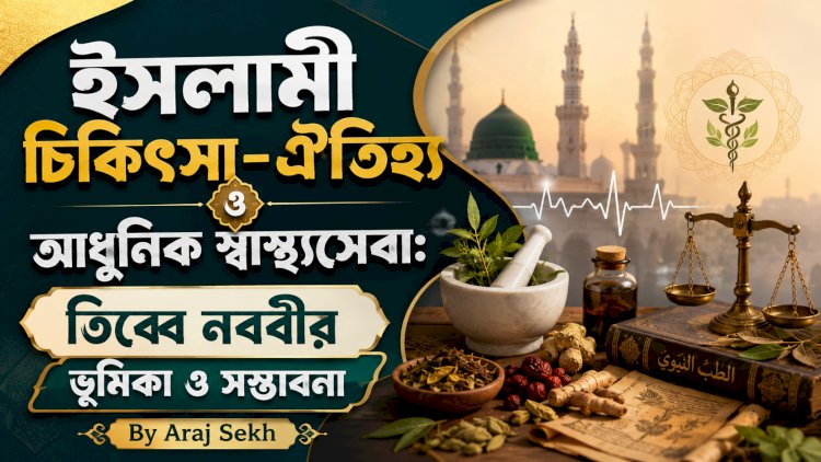 ইসলামী চিকিৎসা-ঐতিহ্য ও আধুনিক স্বাস্থ্যসেবা: তিব্বে নববীর ভূমিকা ও সম্ভাবনা