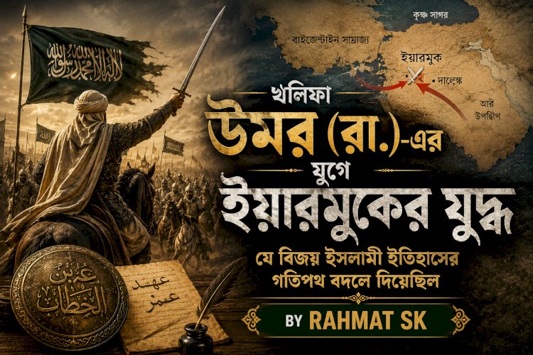 খলিফা উমর (রা.)-এর যুগে ইয়ারমুকের যুদ্ধ: যে বিজয় ইসলামী ইতিহাসের গতিপথ বদলে দিয়েছিল 