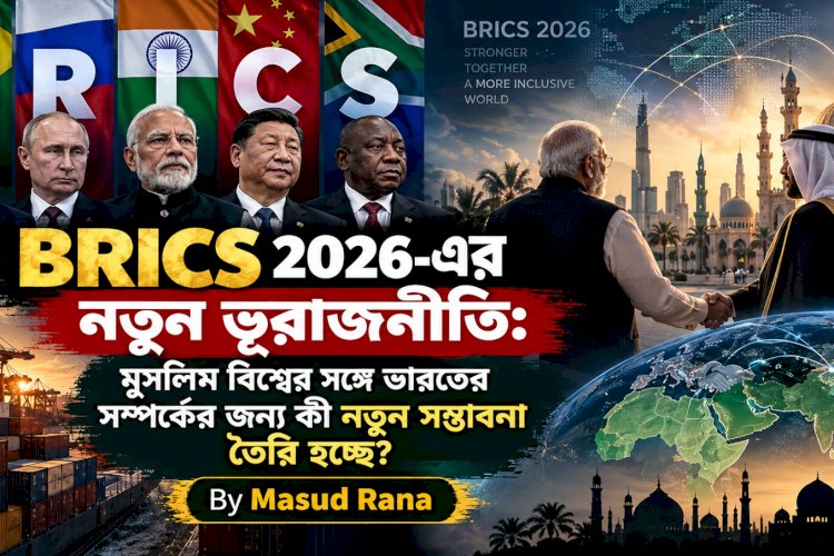 BRICS 2026-এর নতুন ভূরাজনীতি: মুসলিম বিশ্বের সঙ্গে ভারতের সম্পর্কের জন্য কী নতুন সম্ভাবনা তৈরি হচ্ছে?