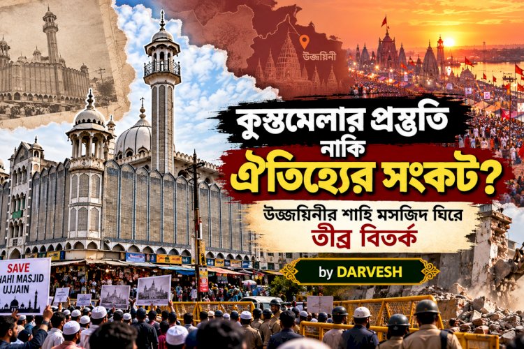 কুম্ভমেলার প্রস্তুতি নাকি ঐতিহ্যের সংকট? উজ্জয়িনীর শাহি মসজিদ ঘিরে তীব্র বিতর্ক