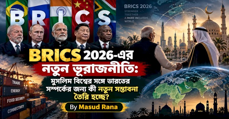BRICS 2026-এর নতুন ভূরাজনীতি: মুসলিম বিশ্বের সঙ্গে ভারতের সম্পর্কের জন্য কী নতুন সম্ভাবনা তৈরি হচ্ছে?