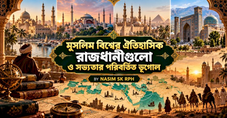 মুসলিম বিশ্বের ঐতিহাসিক রাজধানীগুলো ও সভ্যতার পরিবর্তিত ভূগোল