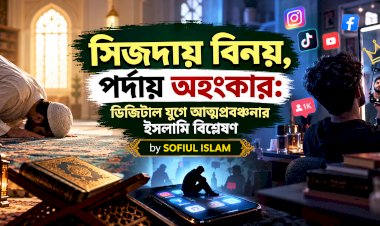 সিজদায় বিনয়, পর্দায় অহংকার: ডিজিটাল যুগে আত্মপ্রবঞ্চনার ইসলামি বিশ্লেষণ