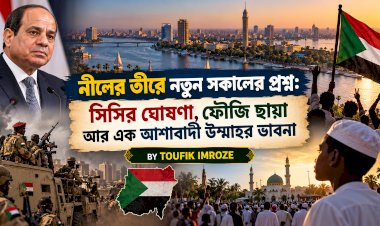 নীলের তীরে নতুন সকালের প্রশ্ন: সিসির ঘোষণা, ফৌজি ছায়া আর এক আশাবাদী উম্মাহর ভাবনা