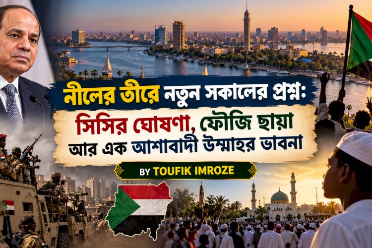 নীলের তীরে নতুন সকালের প্রশ্ন: সিসির ঘোষণা, ফৌজি ছায়া আর এক আশাবাদী উম্মাহর ভাবনা
