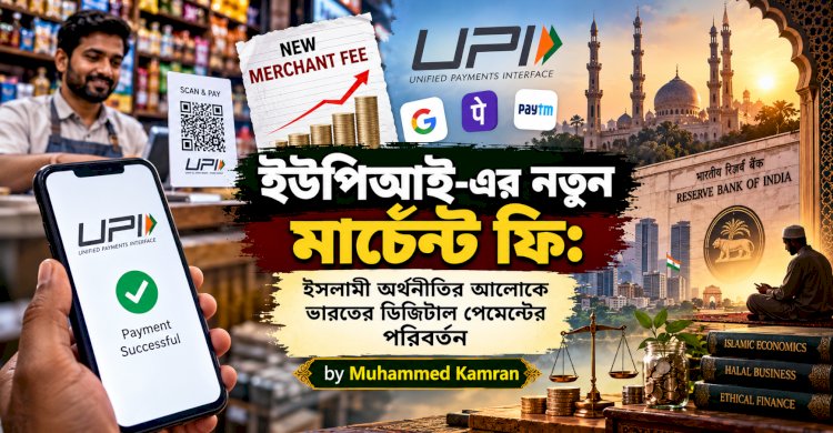 ইউপিআই-এর নতুন মার্চেন্ট ফি: ইসলামী অর্থনীতির আলোকে ভারতের ডিজিটাল পেমেন্টের পরিবর্তন