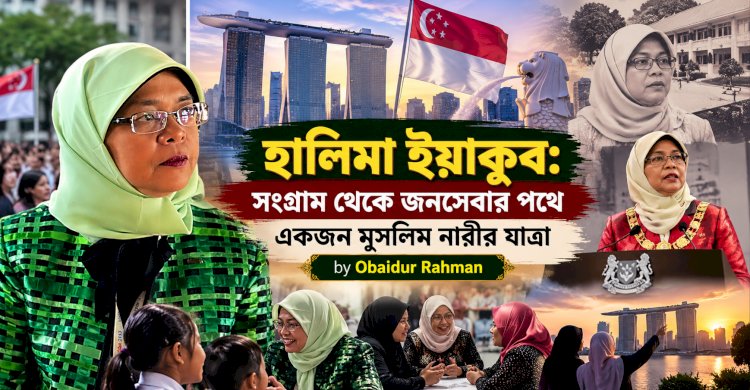 হালিমা ইয়াকুব: সংগ্রাম থেকে জনসেবার পথে একজন মুসলিম নারীর যাত্রা
