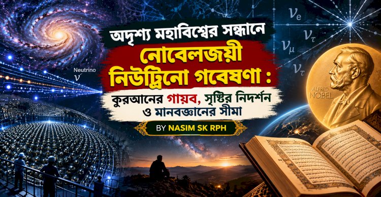 অদৃশ্য মহাবিশ্বের সন্ধানে নোবেলজয়ী নিউট্রিনো গবেষণা : কুরআনের গায়ব, সৃষ্টির নিদর্শন ও মানবজ্ঞানের সীমা